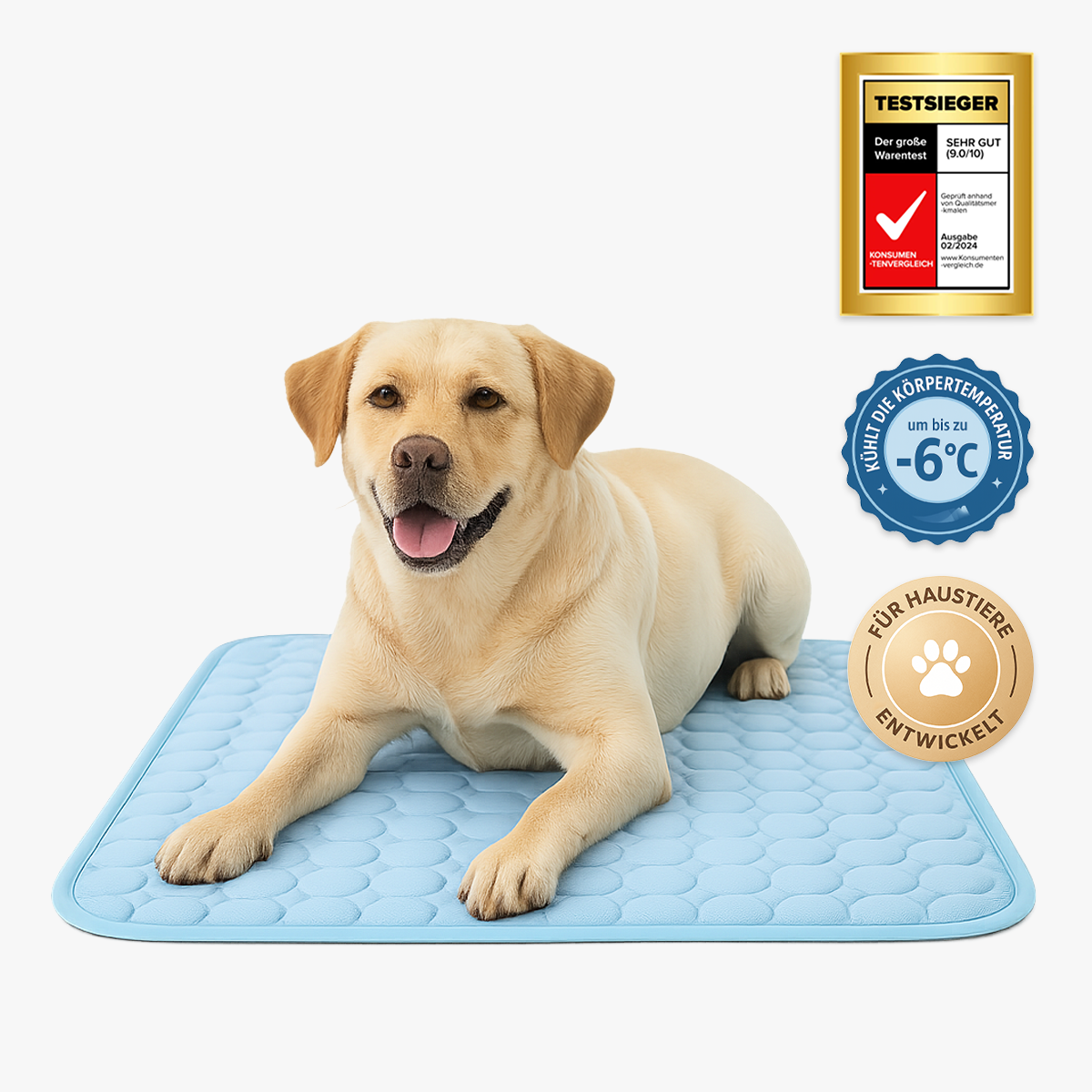 Coolmat™ - Selbstkühlende Matte für Haustiere