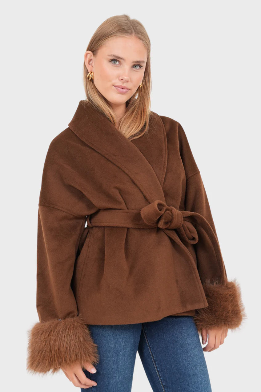 „Penny" Jacke Braun