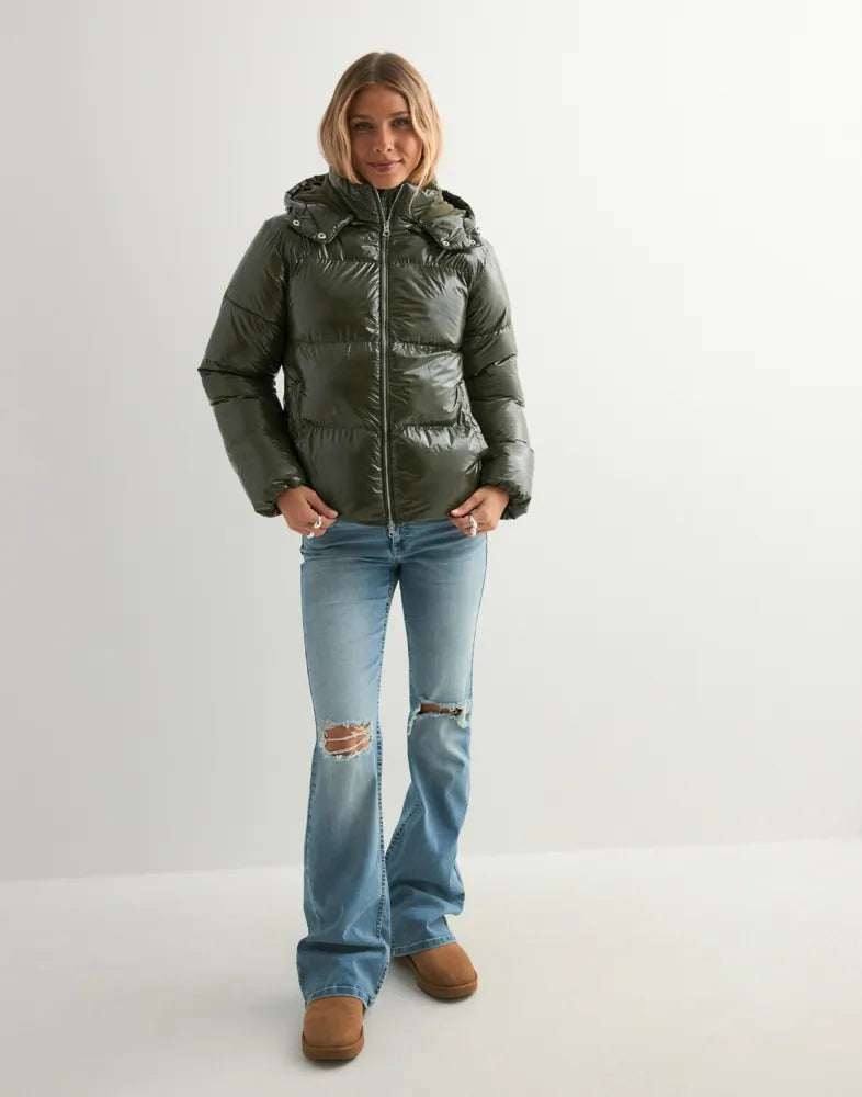 Puffer Jacke Grün